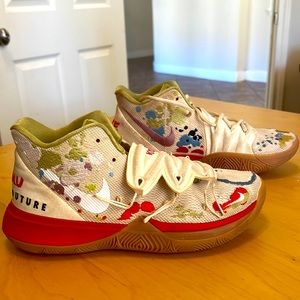 Nike Kyrie 5 Bandulu Embroidered Basketball Shoes - Size 10